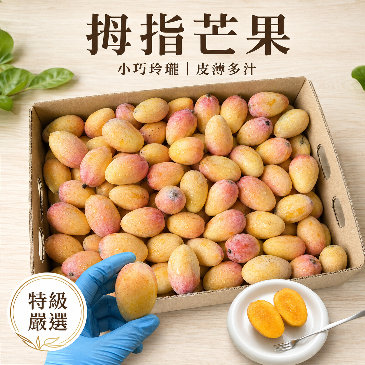 【小巧珍稀】拇指芒果