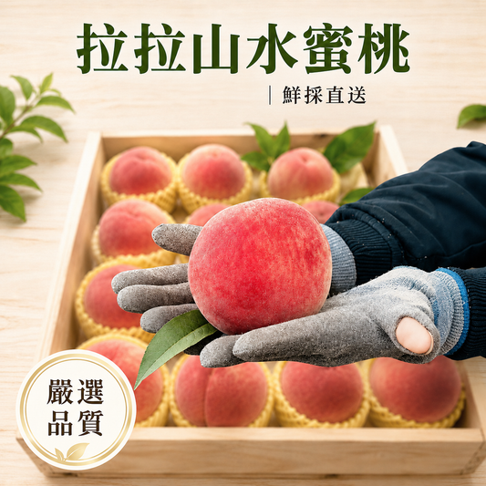 【爆汁嚴選】拉拉山水蜜桃