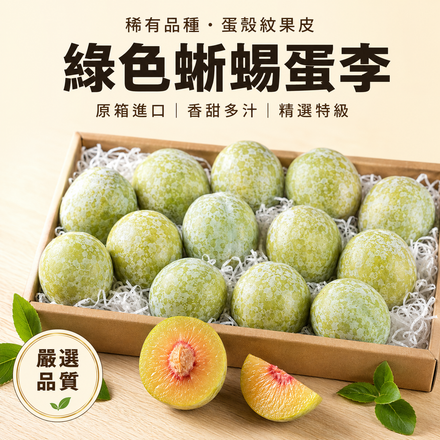 【稀有綠寶石】綠色蜥蜴蛋李
